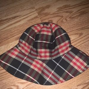 Burberry bucket rain hat